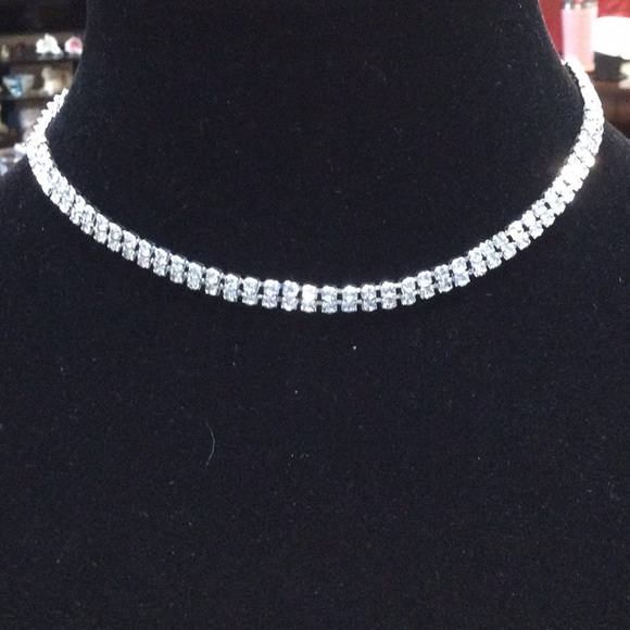 Two Rhinestone chokers, Very sparkly! - Picture 3 of 6